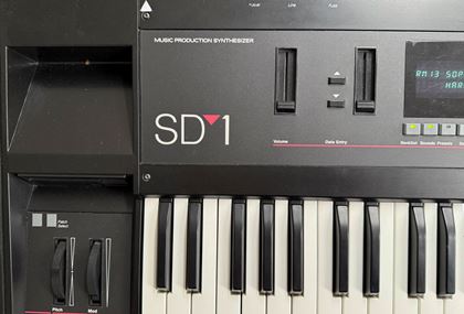 Ensoniq-SD1 transwave synth & SC-2048 card